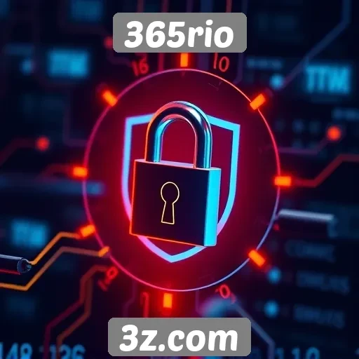 Segurança de dados no site 365rio