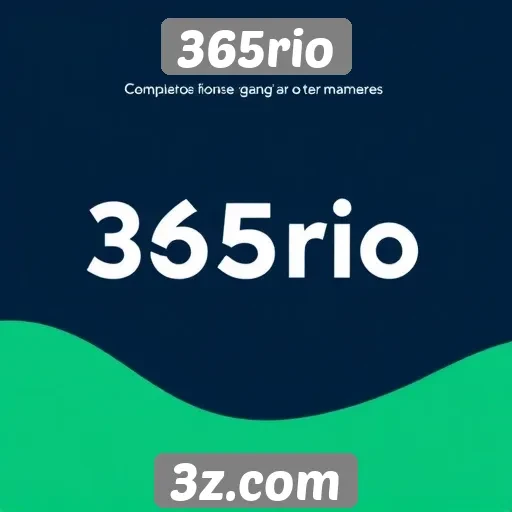 Recursos e funcionalidades do site 365rio