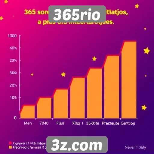 Estatísticas de crescimento do 365rio no mercado de jogos