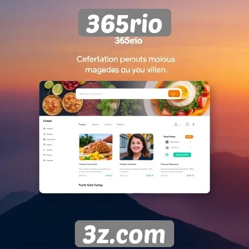 Facilidade de navegação e usabilidade do site 365rio
